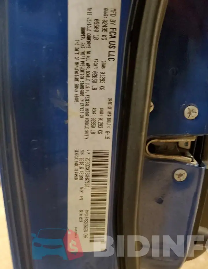 2C3CDXKT3KH676821 Photo# 12