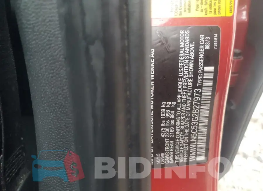 WMWLN5C53G2B27973 Photo# 12
