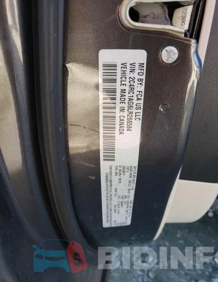 2C4RC1AG6LR266584 Photo# 14