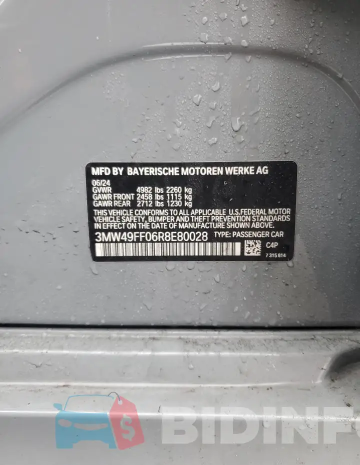 3MW49FF06R8E80028 Photo# 12