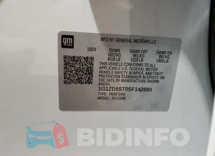 1G1ZD5ST0SF142695 Photo# 12