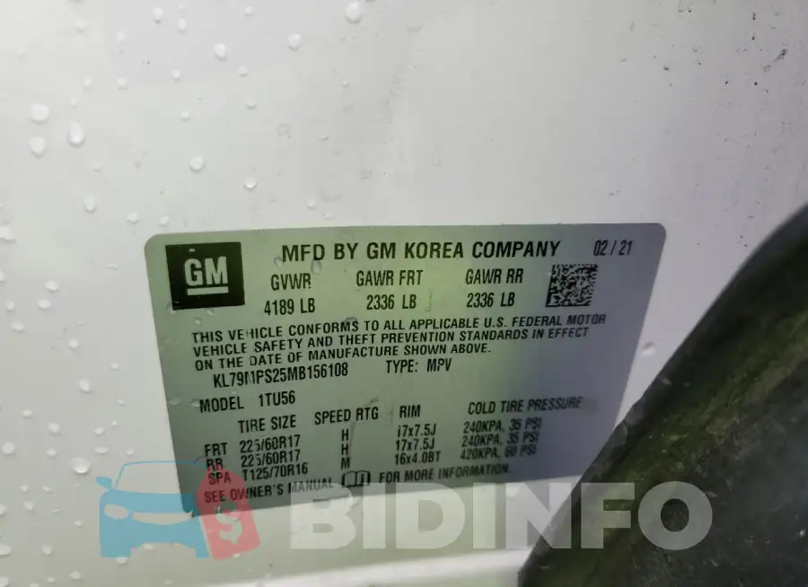 KL79MPS25MB156108 Photo# 12