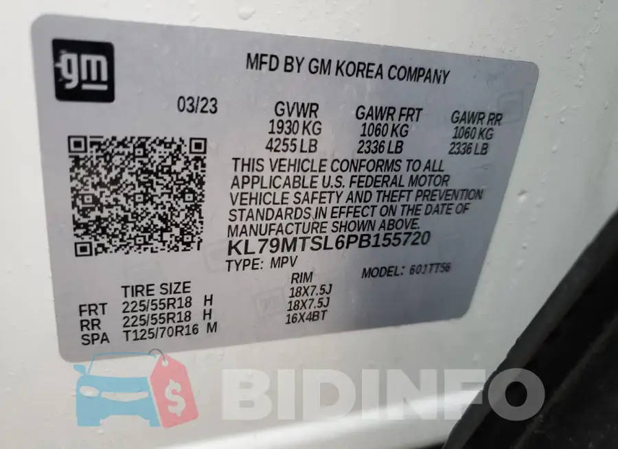 KL79MTSL6PB155720 Photo# 14