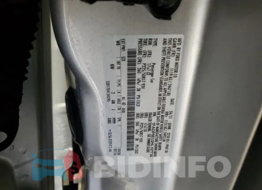 1FADP5EU2HL107735 Photo# 12
