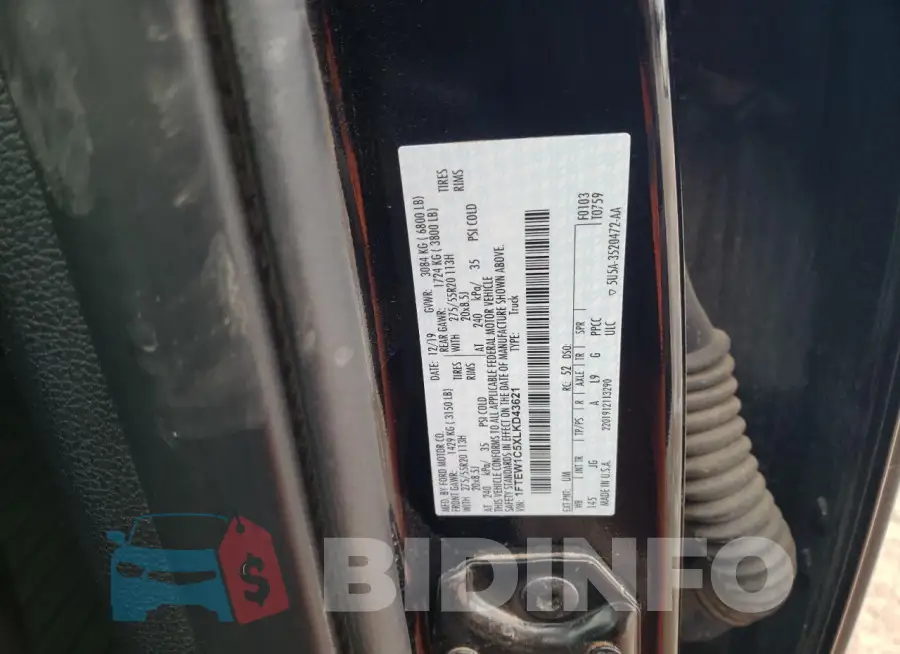 1FTEW1C5XLKD43621 Photo# 12