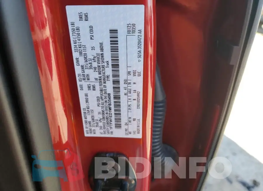 1FTFW1ED1MFB35498 Photo# 12