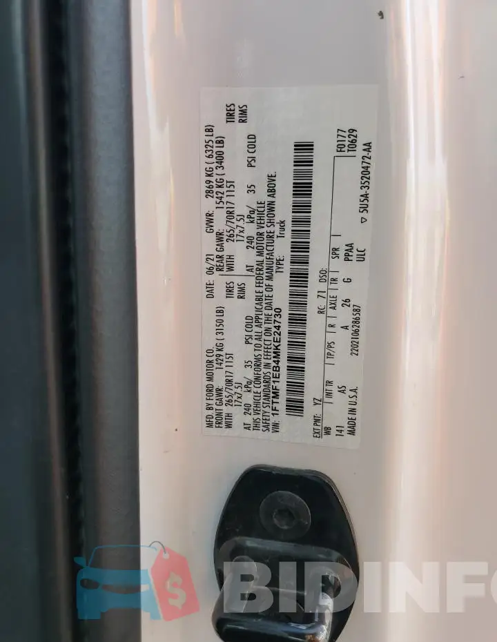 1FTMF1EB4MKE24730 Photo# 12