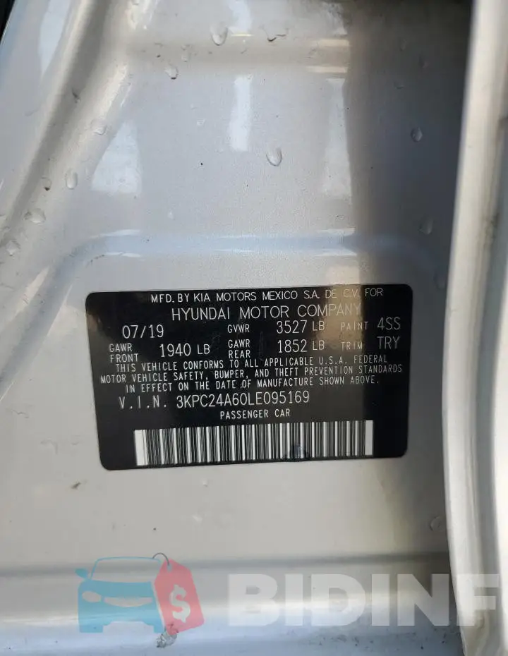 3KPC24A60LE095169 Photo# 12