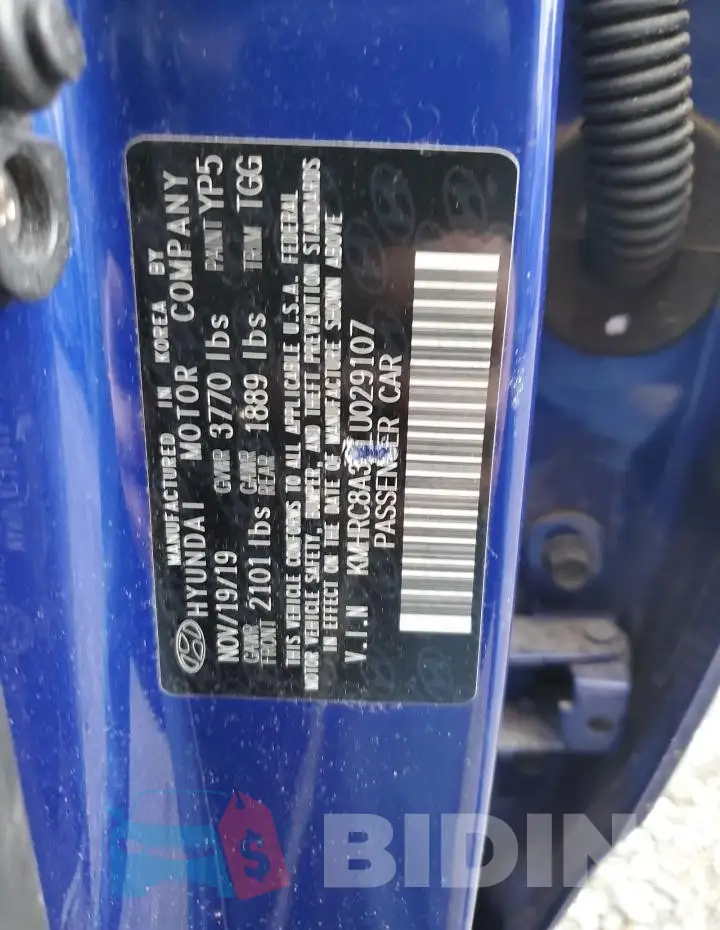 KMHRC8A39LU029107 Photo# 12