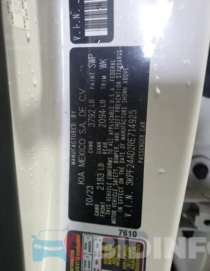 3KPF24AD2RE714925 Photo# 12
