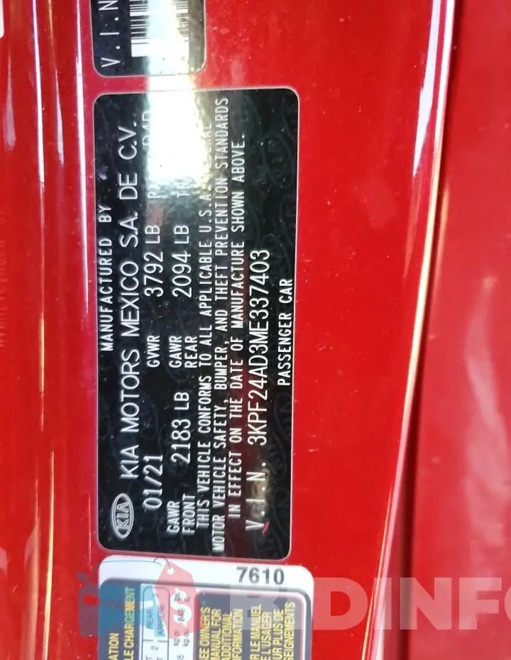 3KPF24AD3ME337403 Photo# 13