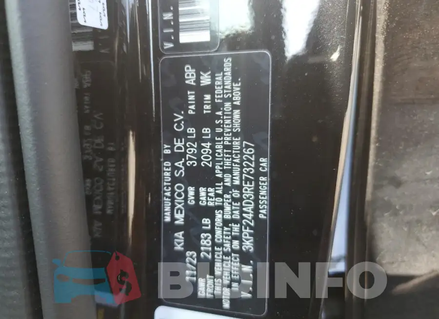 3KPF24AD3RE732267 Photo# 12