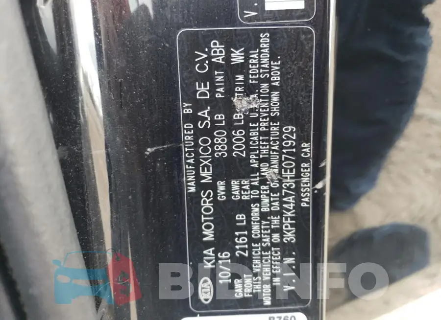 3KPFK4A73HE071929 Photo# 12