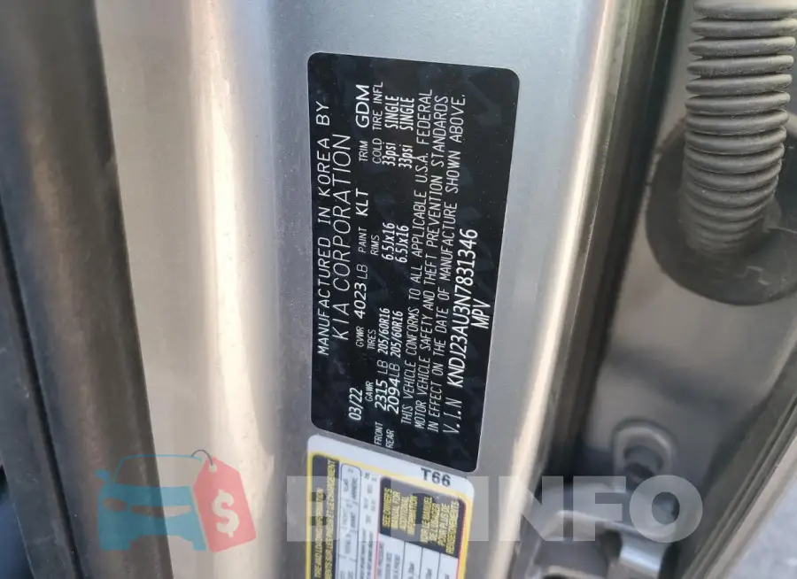KNDJ23AU3N7831346 Photo# 12