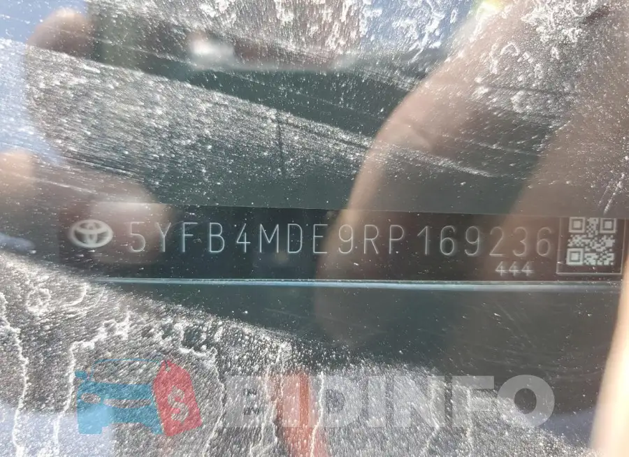 5YFB4MDE9RP169236 Photo# 12