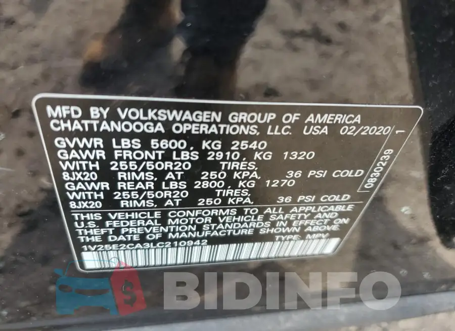 1V25E2CA3LC210942 Photo# 13