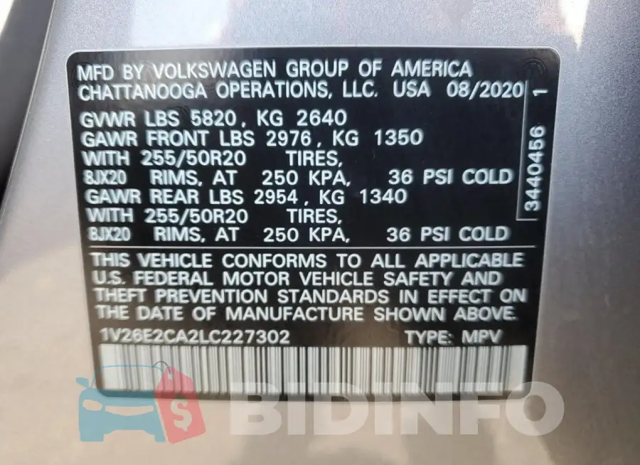 1V26E2CA2LC227302 Photo# 14