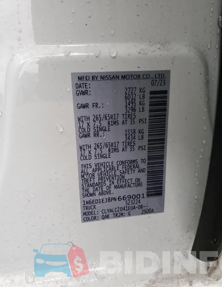 1N6ED1EJ8PN669001 Photo# 12