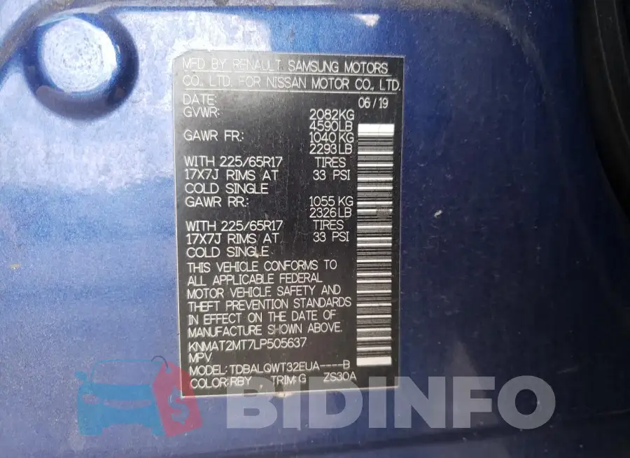 KNMAT2MT7LP505637 Photo# 13