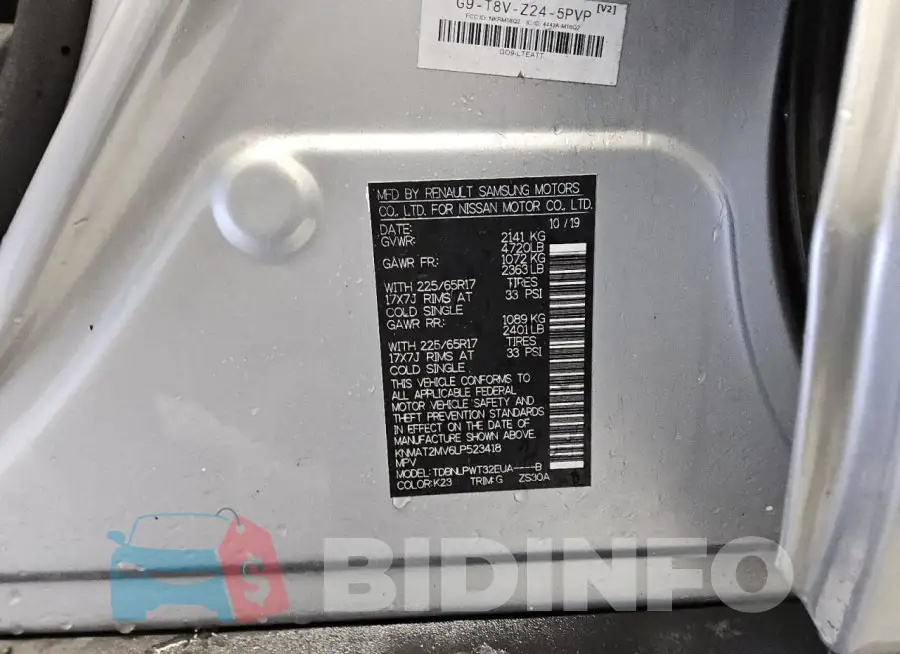 KNMAT2MV6LP523418 Photo# 13