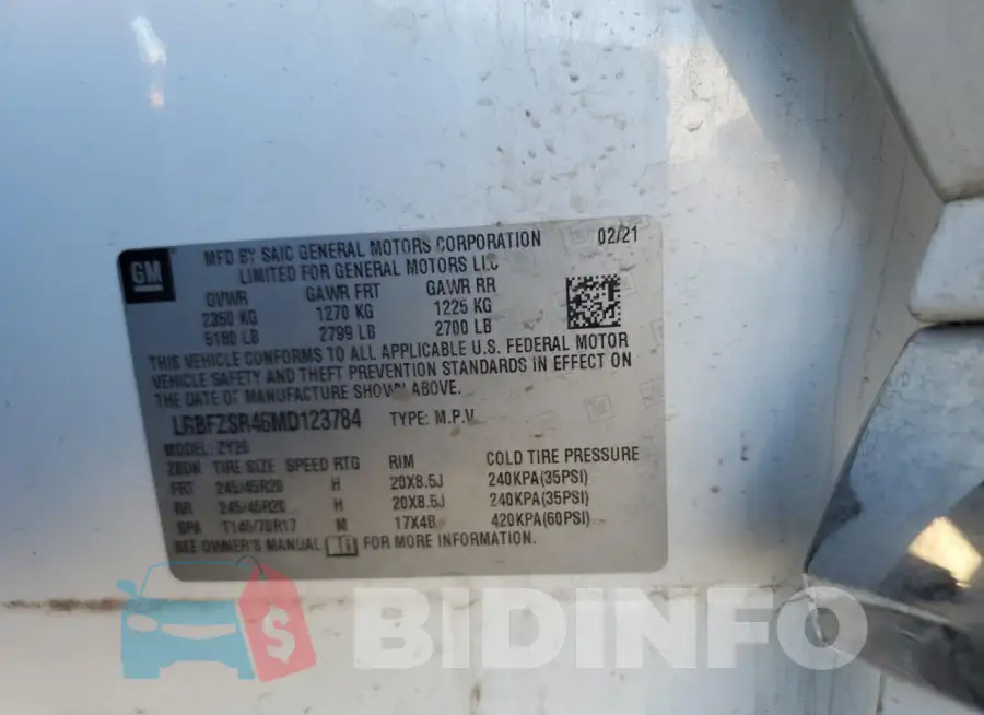 LRBFZSR46MD123784 Photo# 12
