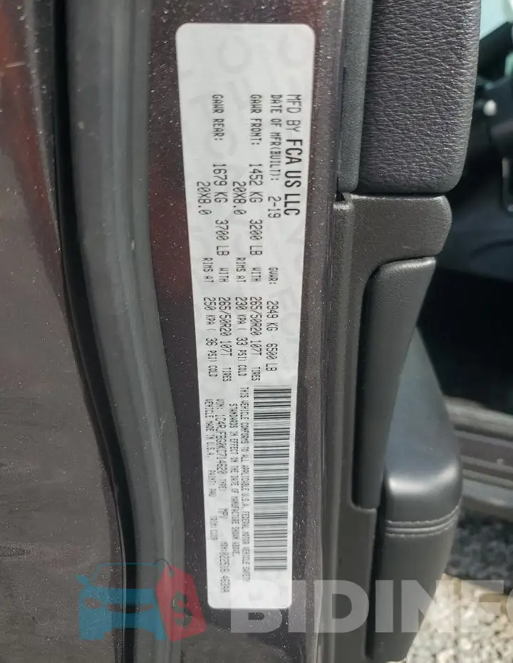 1C4RJFBG0KC714620 Photo# 14
