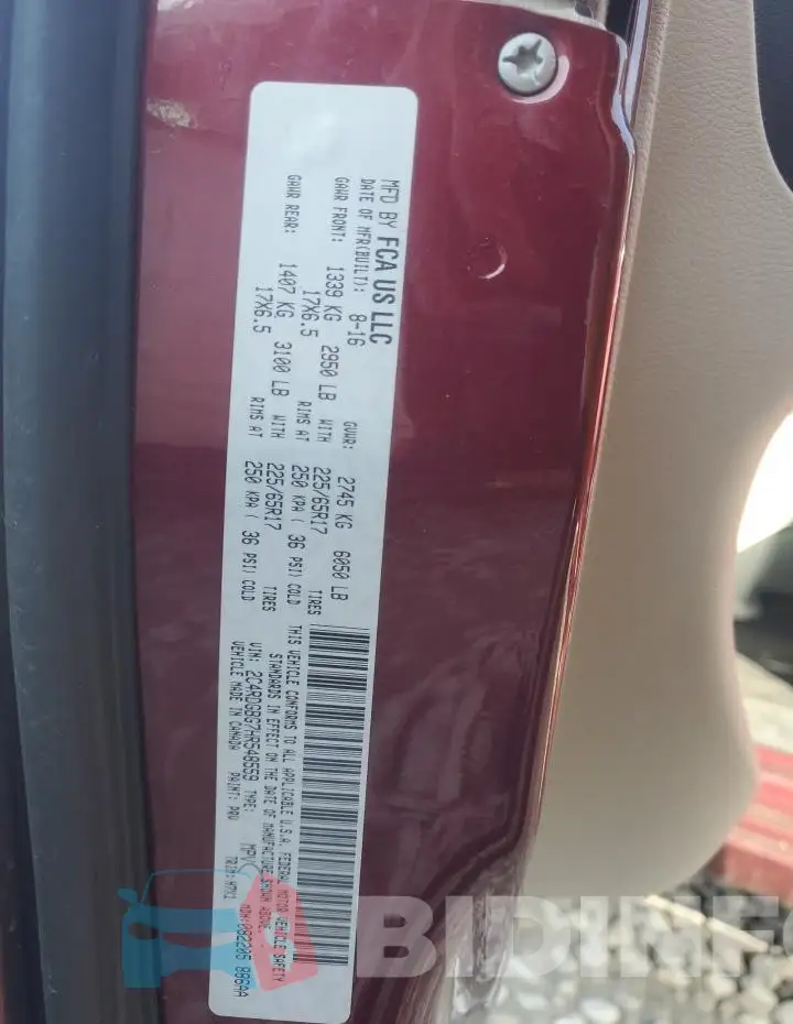 2C4RDGBG7HR548559 Photo# 14