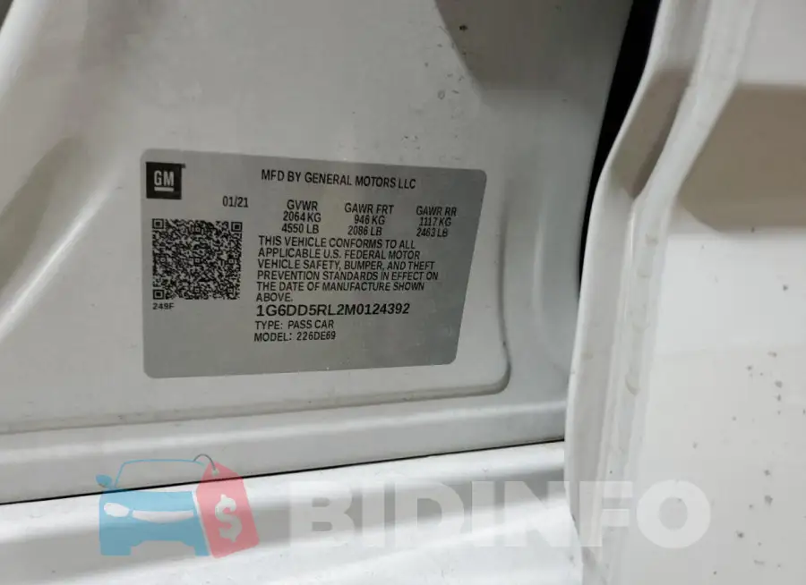 1G6DD5RL2M0124392 Photo# 12