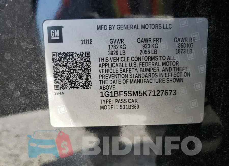 1G1BF5SM5K7127673 Photo# 12