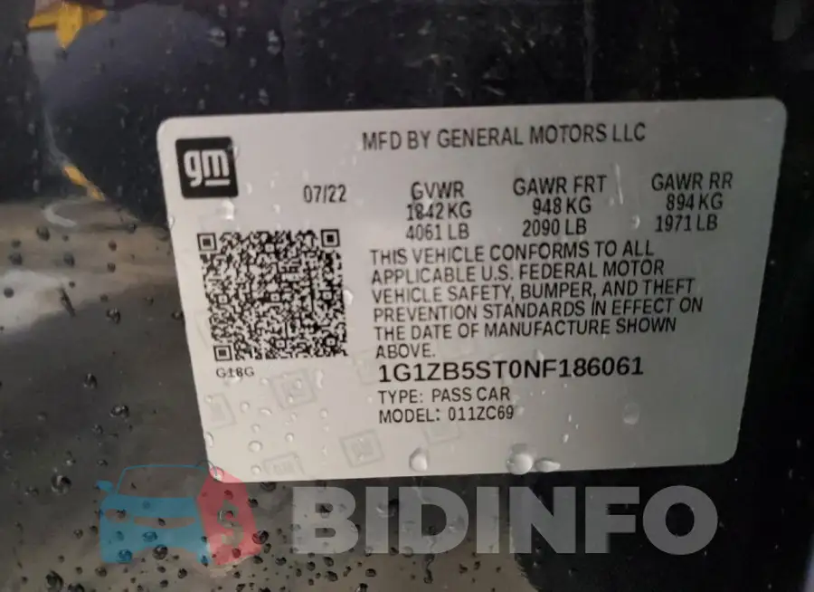 1G1ZB5ST0NF186061 Photo# 12