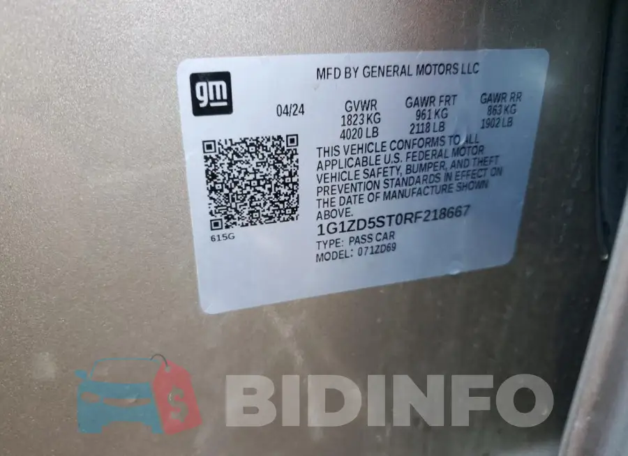 1G1ZD5ST0RF218667 Photo# 12