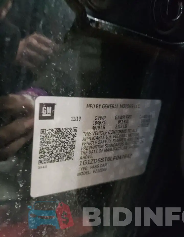 1G1ZD5ST6LF047642 Photo# 12