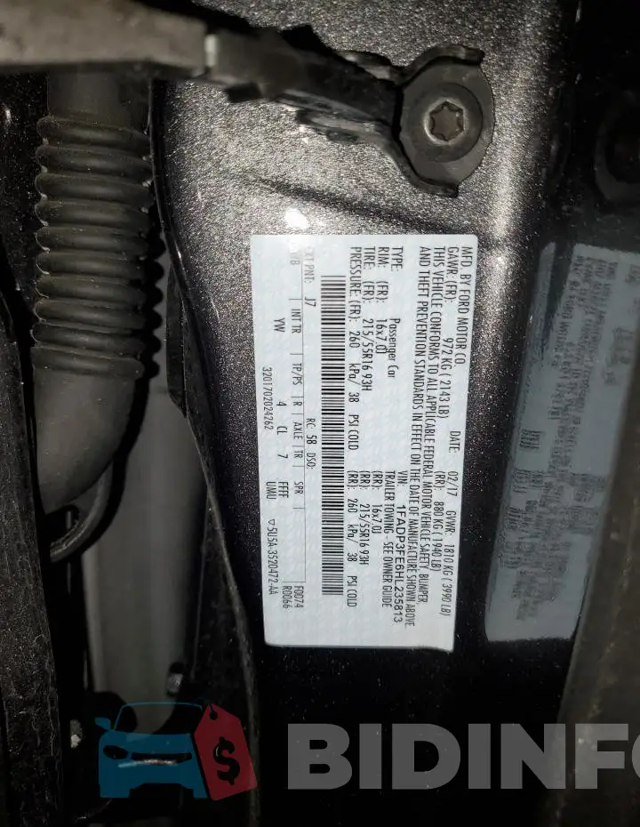 1FADP3FE6HL235813 Photo# 13