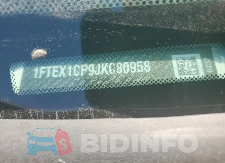 1FTEX1CP9JKC80958 Photo# 12