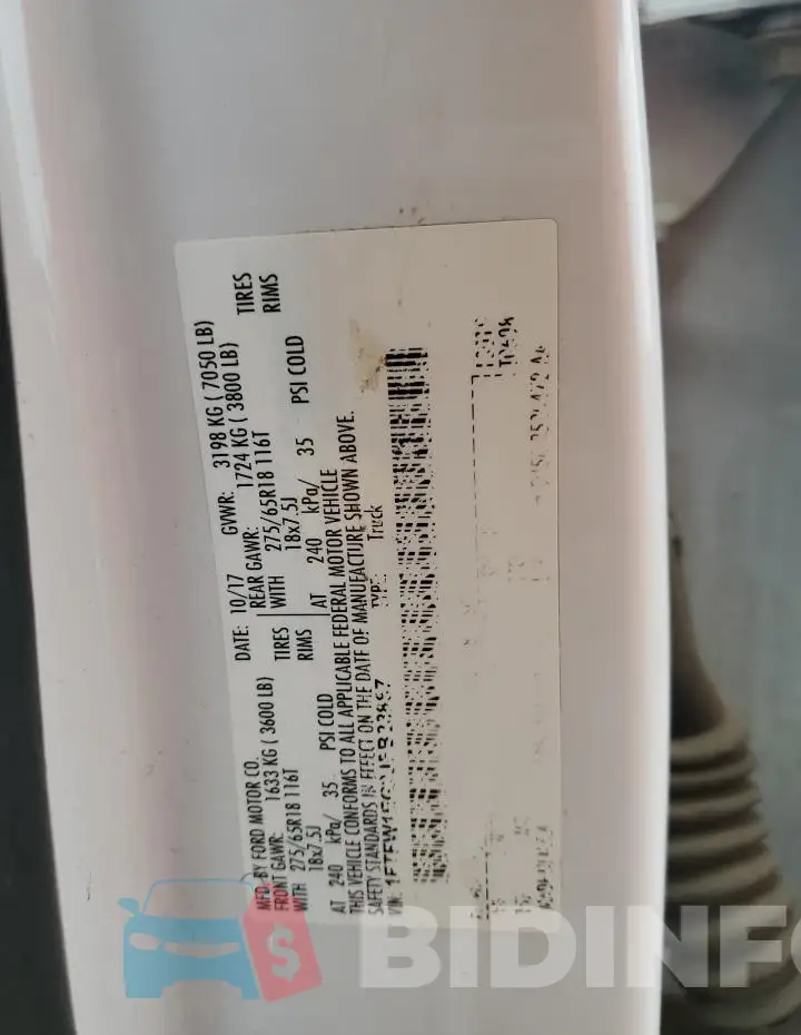 1FTFW1EG2JFB28887 Photo# 12