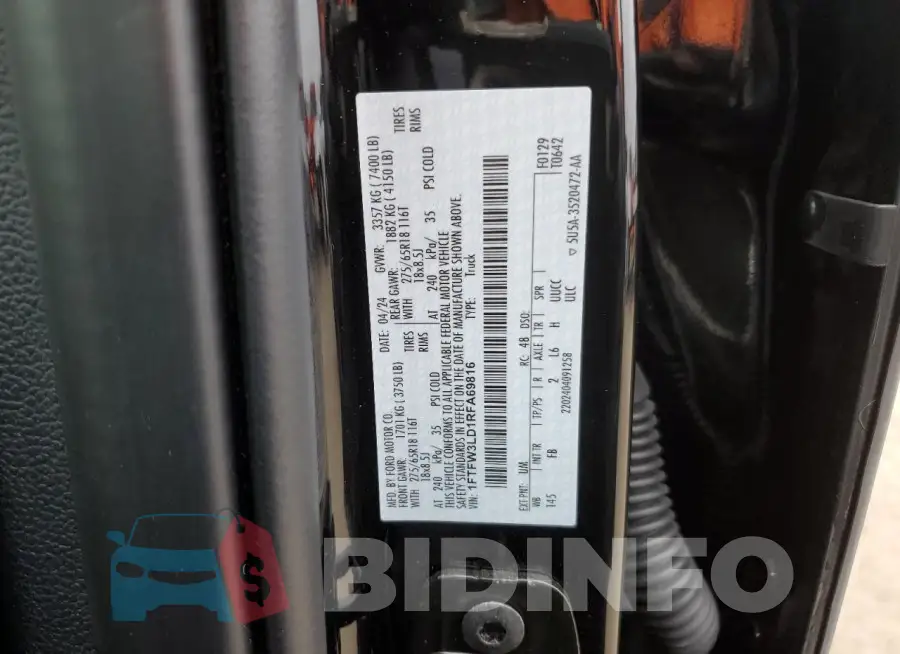1FTFW3LD1RFA69816 Photo# 12