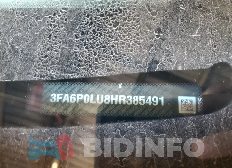 3FA6P0LU8HR385491 Photo# 12