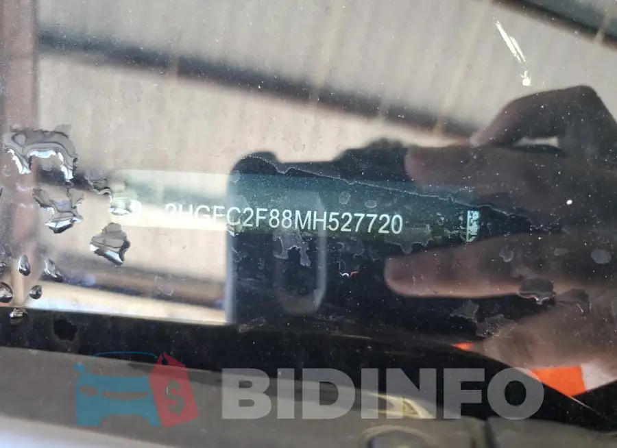 2HGFC2F88MH527720 Photo# 12