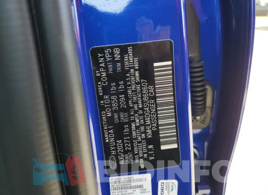 KMHLM4DG4SU868607 Photo# 12