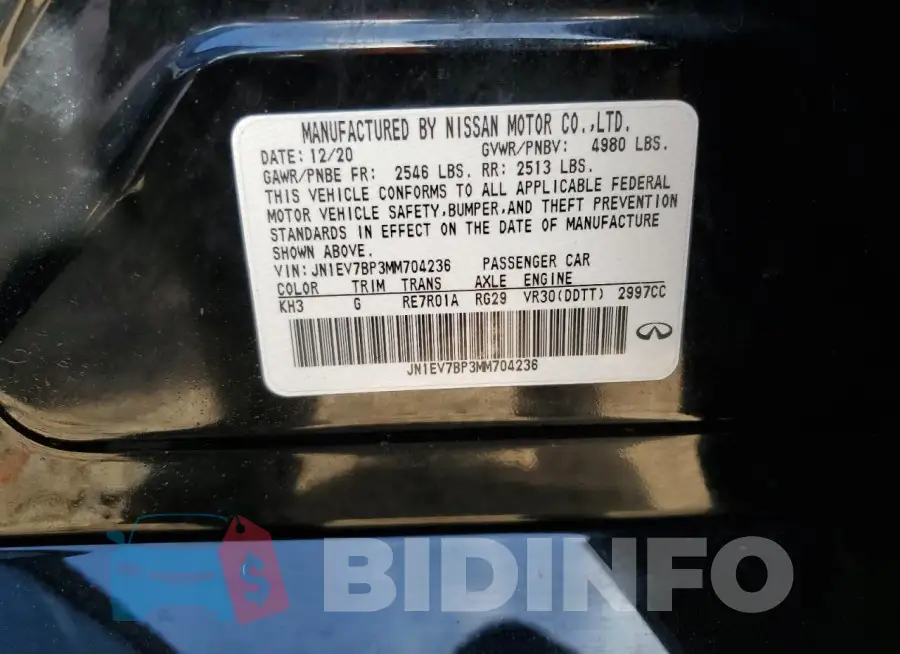 JN1EV7BP3MM704236 Photo# 12