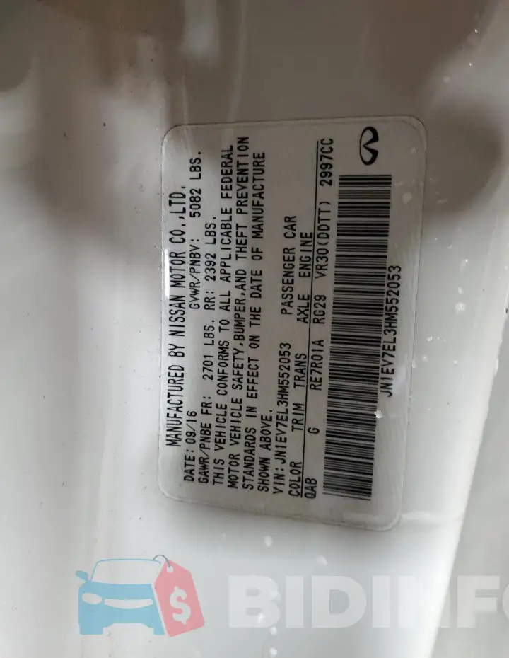 JN1EV7EL3HM552053 Photo# 12
