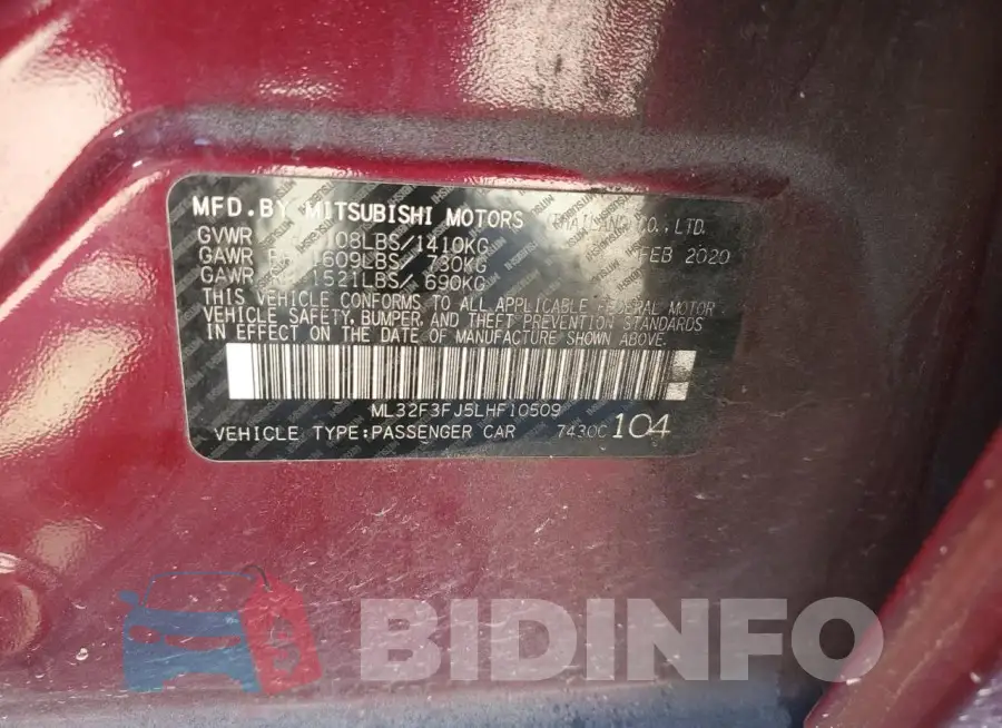 ML32F3FJ5LHF10509 Photo# 12