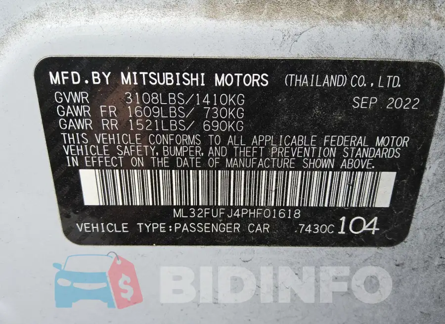 ML32FUFJ4PHF01618 Photo# 12