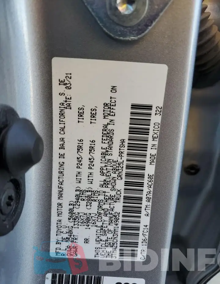 3TMAZ5CN3MM149052 Photo# 12