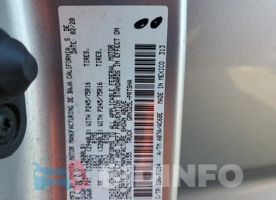 3TMAZ5CN8LM130155 Photo# 12