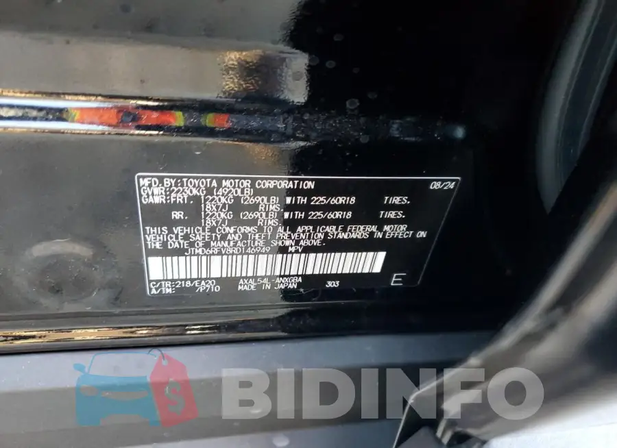 JTMD6RFV8RD146949 Photo# 13