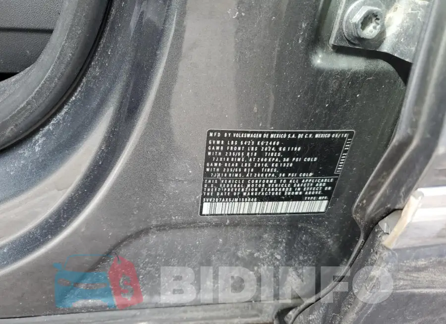 3VV2B7AX5JM159846 Photo# 13