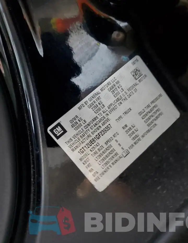 1GT12UE81GF239357 Photo# 12