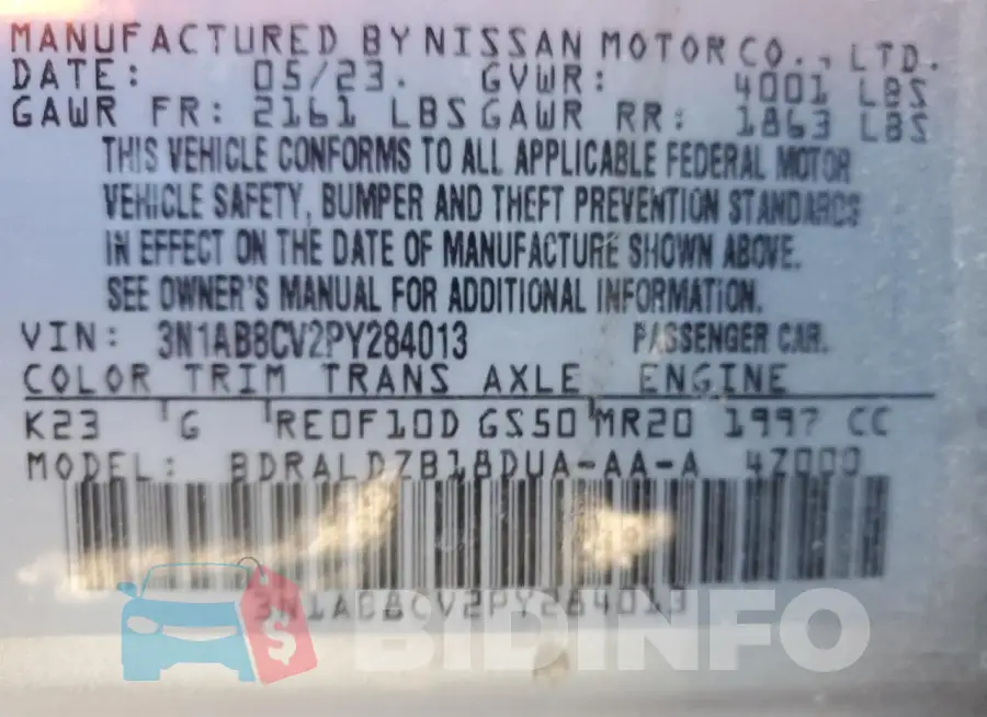 3N1AB8CV2PY284013 Photo# 12