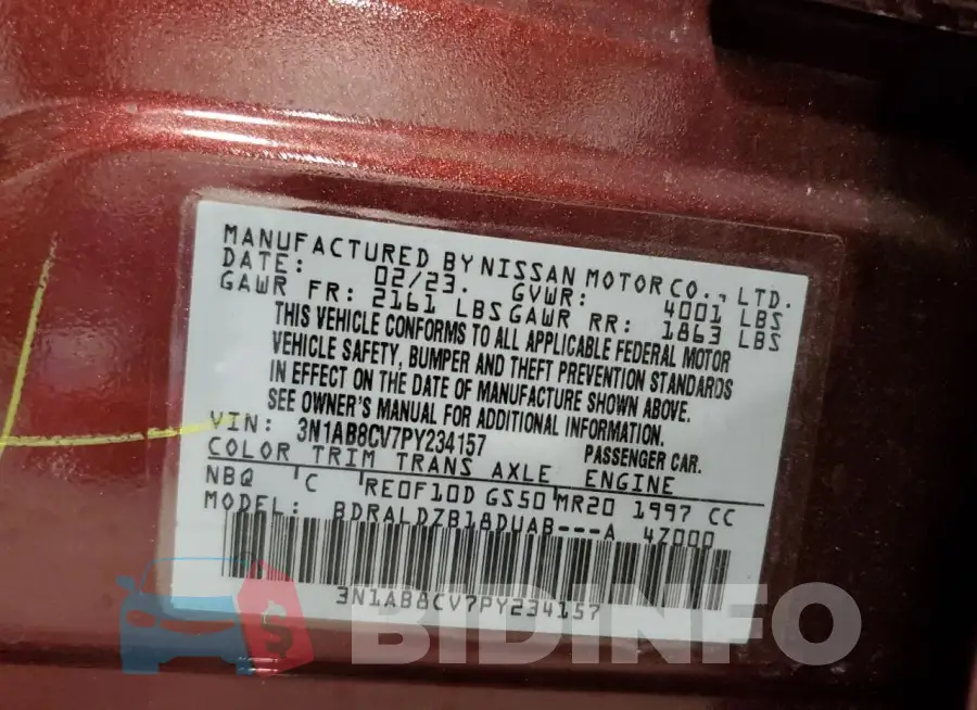3N1AB8CV7PY234157 Photo# 12